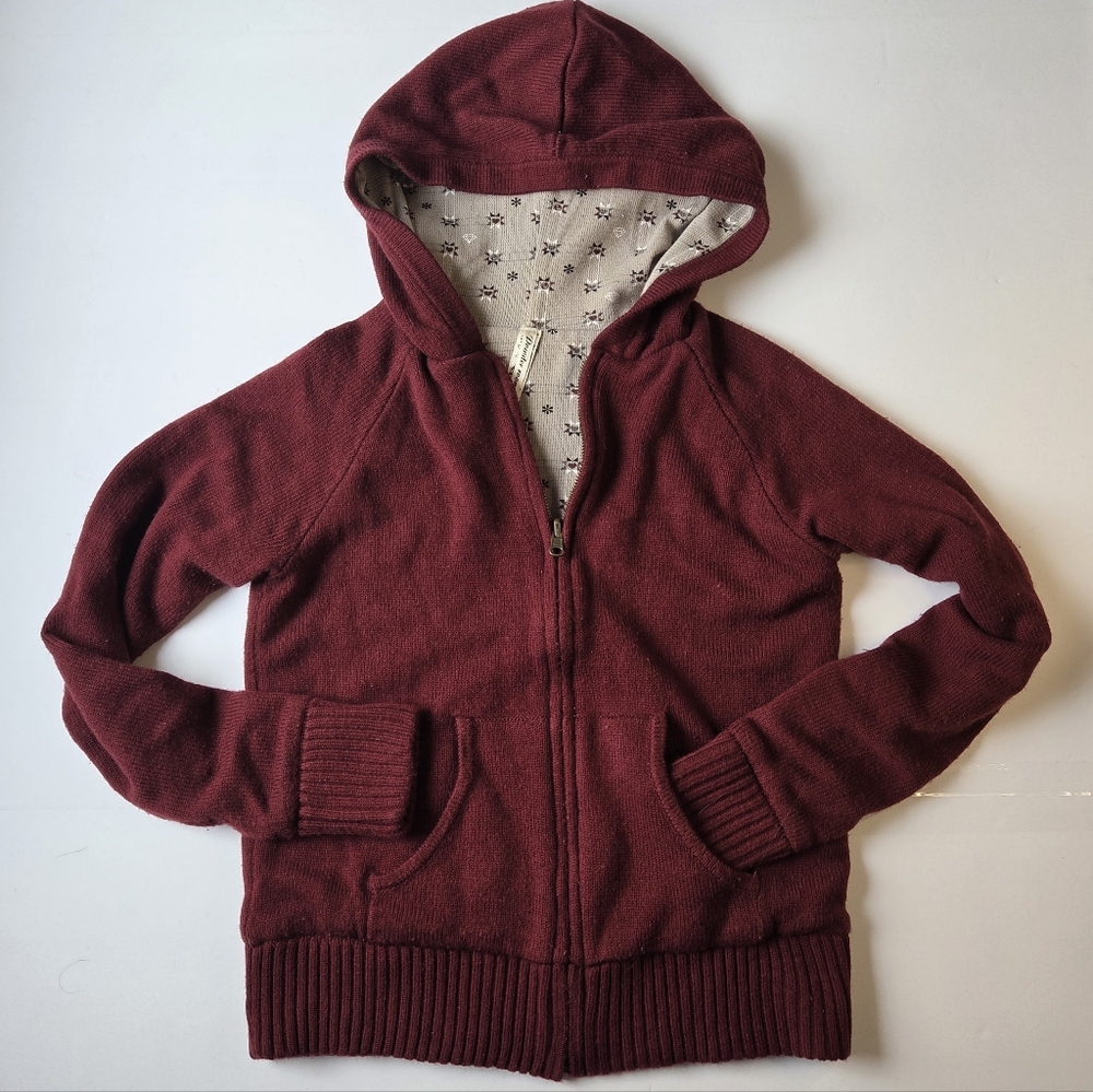 Reversible Powder Room Zip-Up Hoodie